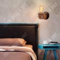 Miniatyrbild 2 av 4: TD® E27 svart retro industriell stil inomhus vägglampa, vardagsrum vägg lampa, inomhus led vägg lampa, 110
