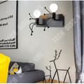 Miniatyrbild 3 av 4: TD® Modern Vägglampa - Creative and Simple - Svart