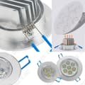 Miniatyrbild 2 av 4: TD® Infälld vägglampa utomhus tak trappa led trådlös kontorsbelysning design nattlampa kullampa taklampa vit