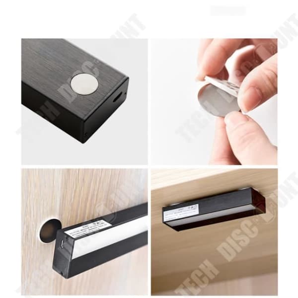 TD® LED nattlampa, vägglampa, skåp, sovrum, badrum, kök, hall, trappa, nattlampa för barnkammare