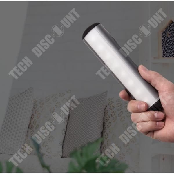 TD® fjärrkontroll LED-vägglampa, inomhus, vardagsrum, sovrumsbelysning, dimbar sladdlös uppladdningsbar LED-bordslampa