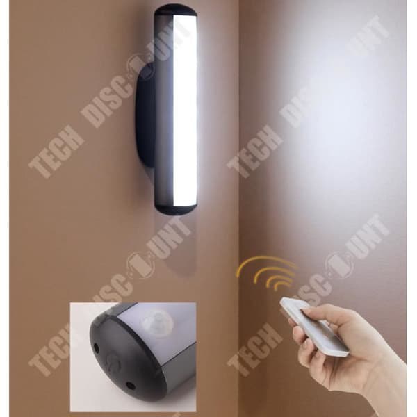 TD® fjärrkontroll LED-vägglampa, inomhus, vardagsrum, sovrumsbelysning, dimbar sladdlös uppladdningsbar LED-bordslampa