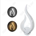 Miniatyrbild 1 av 4: TD® 10W Flame Wall Sconce Indoor Warm White LED Vägglampa för barnrumsinredning, hall, vardagsrum Meg09578