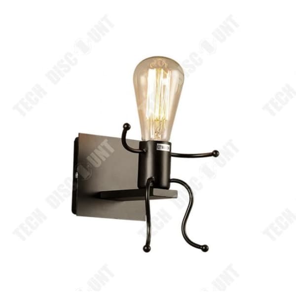 TD® YOLISTAR Creative Humanoid Vägglampa inomhus Modern Vägglampa Vägglampa Max 60W E27 Art Deco för barns sovrum