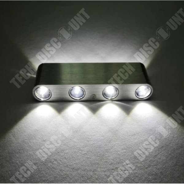 TD® NOVA 8LED Modern Aluminium LED Vägglampa Inomhus väggbelysning för kökstrappor Sovrum Hall Vardagsrum