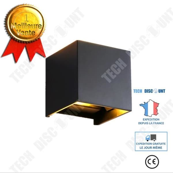 TD® 12W Led Vägglampa Utomhus/Inomhus IP65 Justerbar Modern Design Varmvit