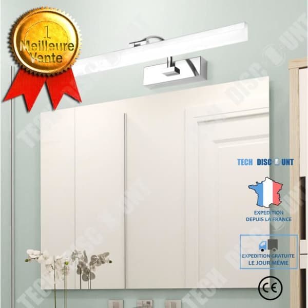 TD® NEUFU 40CM 16W vattentät vägglampa Badrum LED vitt ljus inomhuslampa