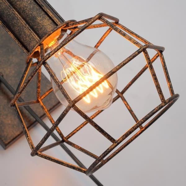 TD® 1st Vägglampa Industribelysning Taklampa Vintage Metall utan glödlampa