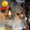 Miniatyrbild 1 av 4: TD® 2 LED-vägglampor, retrovägglampa för sovrum, kreativ inomhusvägglampa för caférestaurang