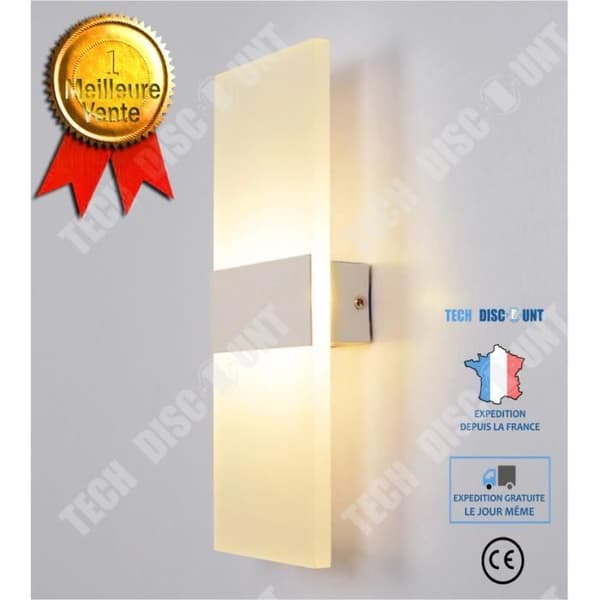 TD® ChangM inomhus LED-vägglampa 12W Akryl Vägglampa Modern Lighting (Wonme-butiksköp)