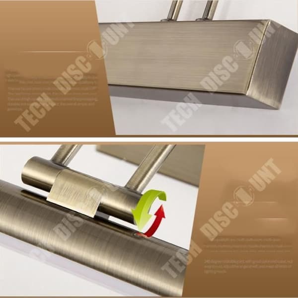 TD® Firstlight Led 1-Light LED Vägglampa - 8W borstat stål - 7644BS