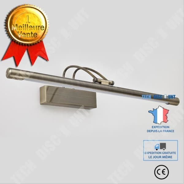 TD® Firstlight Led 1-Light LED Vägglampa - 8W borstat stål - 7644BS