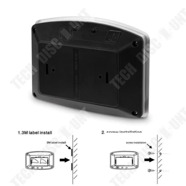 TD® Motion Sensing Closet Lights, Wall Light, Luxury Aluminium Stick on Anywhere Wall Lamp, Security Light