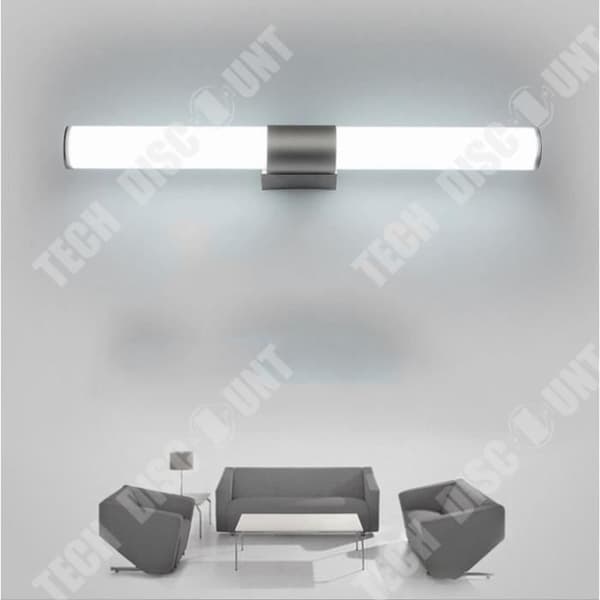TD® 55CM 22W LED Sconce Vägglampa Vattentät - Dekor Badrum Front Inomhusspegel Vitt ljus