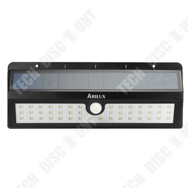 TD® LED Light AL-SL03 Solar 44 LED- Lamp Rörelsedetektering Utomhus Vattentät IP65 Vägglampa - Multifunktionell