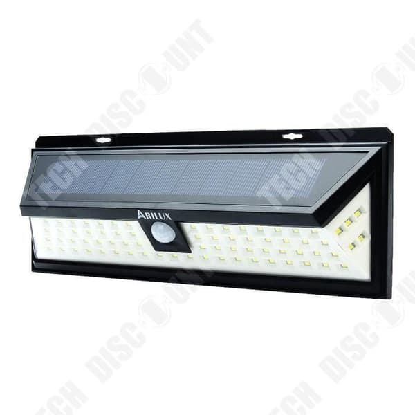 TD® Solar Lights Utomhusvägglampa 80 LED PIR Rörelsesensor IP65 För trädgårdssäkerhetsmöbler hem trädgård