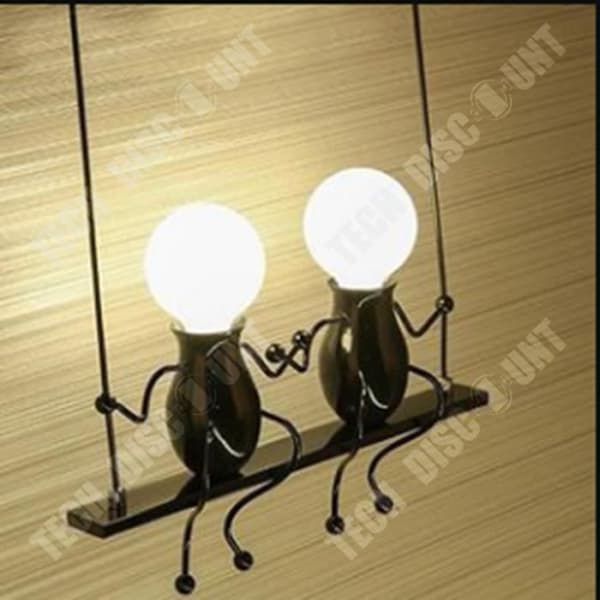 TD® Modern Vägglampa - Creative and Simple - Svart