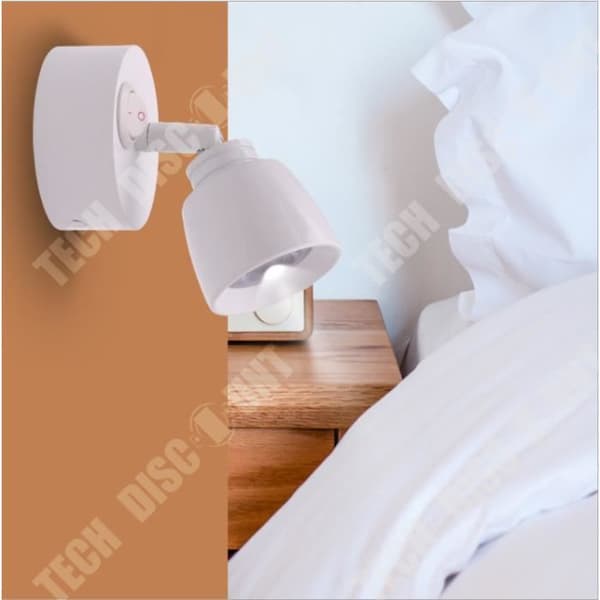 TD® Universal vardagsrum TV soffa bakgrund vägg foto stolpe tak ljus vägglampa
