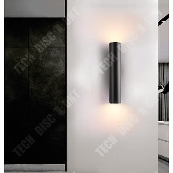 TD® Vägglampa LAGOS Modern Boho Design Vägglampa för sovrum Vardagsrum Trapphall - Svart
