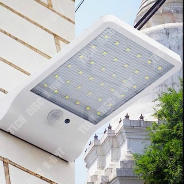 TD® Home LED Gatubelysning Utomhus Vattentät Solar Vägglampa Uppfart Vägglampa Balkong Garage Trädgårdsljus