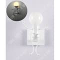 Miniatyrbild 1 av 4: TD® Modern Mode Vägglampa Kreativ Enkelhet Design Lampetter för barnrumsbelysning Lampsockel E27*1 max Vit