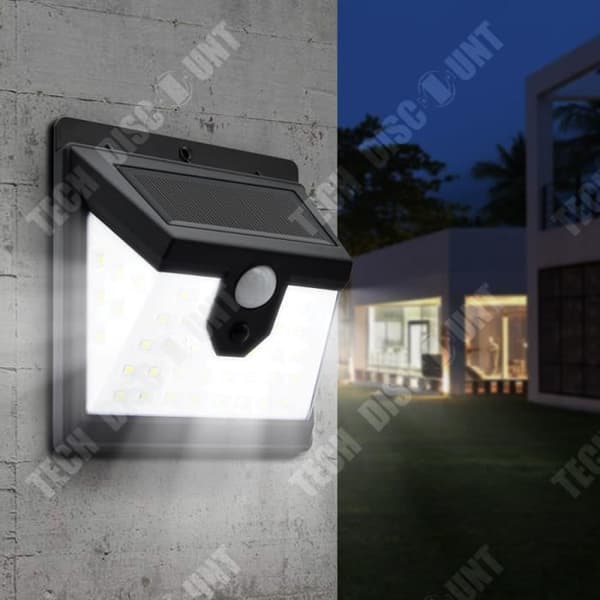 TD® LED Människokropp Induktion Trädgård Vägglampa Vattentät Trädgård Solar Light Front Gate Street Lamp Light Control