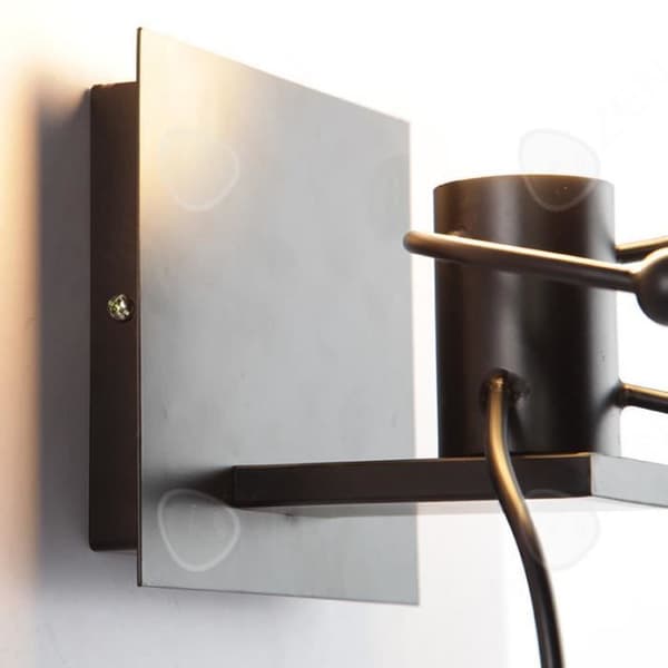 CONFO® Vägglampa inomhus, E27 Creative Cartoon Retro Iron Wall Light Modern Vägglampa
