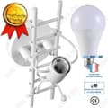 Miniatyrbild 1 av 4: TD® Creative ny amerikansk retro humanoid smidesjärnstrappa vägglampa sovrum sängbord arbetsrum vardagsrum vägglampa
