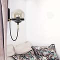 Miniatyrbild 4 av 4: CONFO® Glaskula vägglampa Nordisk stil Postmodern Klassisk minimalism Sänggavel i sovrummet Hotellkorridor Bakgrundsvägg
