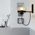 Miniatyrbild 2 av 4: CONFO® Glaskula vägglampa Nordisk stil Postmodern Klassisk minimalism Sänggavel i sovrummet Hotellkorridor Bakgrundsvägg