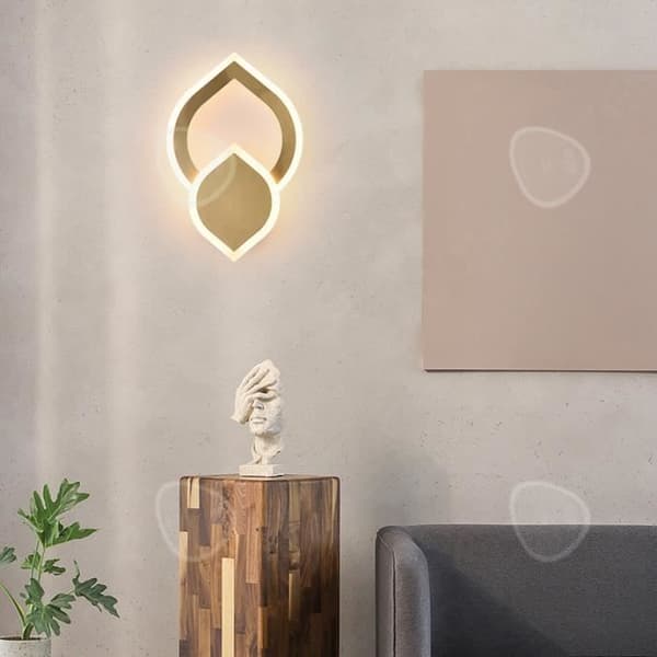 CONFO® Helbrons vägglampa Ljus lyx Postmodern Kreativ personlighet vardagsrummet TV-bakgrund Veranda sovrum sänggavel