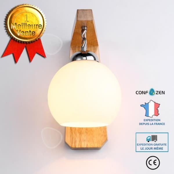 CONFO® LED-glasvägglampa Japansk stil Amerikansk stil Modern enkelhet sovrum vardagsrummet Hotellvägg