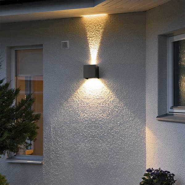 TD® 12W Led Vägglampa Utomhus/Inomhus IP65 Justerbar Modern Design Varmvit