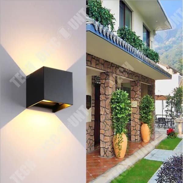 TD® 12W Led Vägglampa Utomhus/Inomhus IP65 Justerbar Modern Design Varmvit