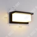 Miniatyrbild 3 av 4: TD® Vattentät utomhusvägglampa utomhus balkong utomhusväggtrappa terrass gårdsdörr hembelysning vägglampa l