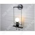 Miniatyrbild 3 av 4: TD® Fashion vägglampa modern vägglampa kreativ sovrum sänglampa korridor gång trappa skurk lampa