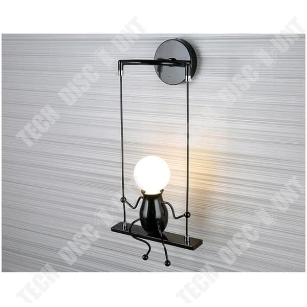 TD® Fashion vägglampa modern vägglampa kreativ sovrum sänglampa korridor gång trappa skurk lampa