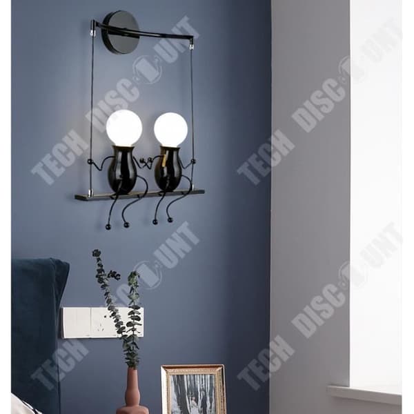 TD® Fashion vägglampa modern vägglampa kreativ sovrum sänglampa korridor gång trappa skurk lampa