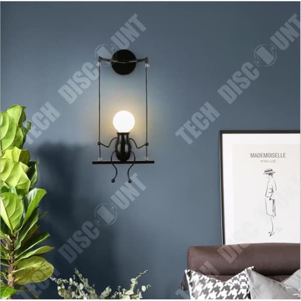 TD® Fashion vägglampa modern vägglampa kreativ sovrum sänglampa korridor gång trappa skurk lampa