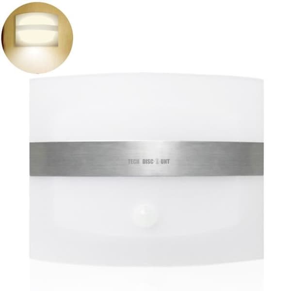 TD® trådlös LED-vägglampa Rörelsesensor Nattlampa
