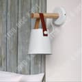Miniatyrbild 4 av 4: TD® Trä Led Vägglampa Säng Sänglampa Nattlampa Modern Home Vit