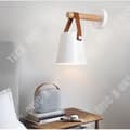 Miniatyrbild 1 av 4: TD® Trä Led Vägglampa Säng Sänglampa Nattlampa Modern Home Vit