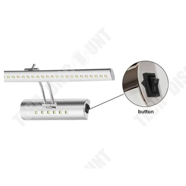 TD® Lamp Bulb 36LEDs SMD5050 White Light 7W För badrumsspegel Bord Vägglampa [Energiklass A]