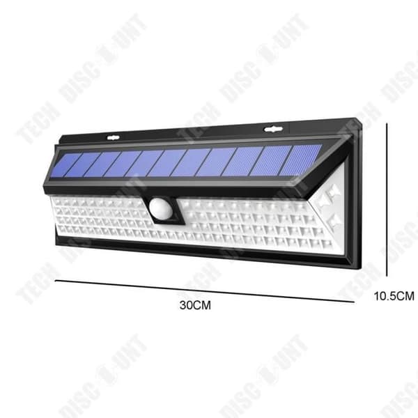 TD® Solar Wall Light LED Outdoor Sensor Light Wall Sconce Stark Belysning Solar Sensor Light Trädgårdslampa