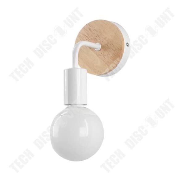 TD® 6 st Vägglampa i massivt trä Vardagsrum Korridor Väggdekoration Retro LED-lampa med enkel huvud Matsal Sovrum Sängsida
