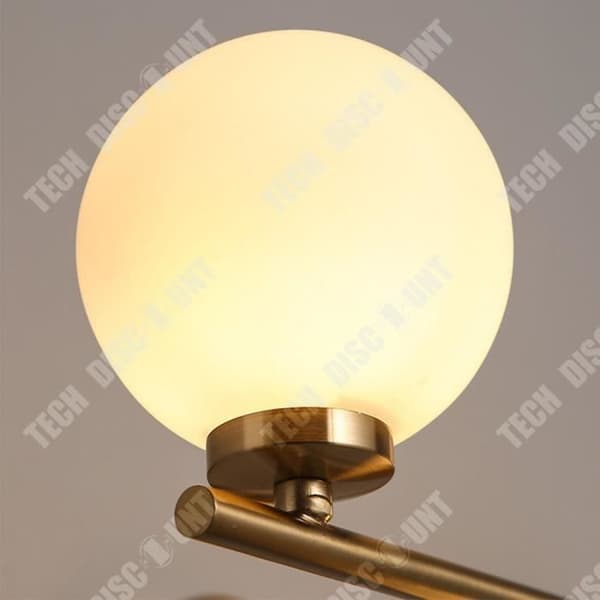 TD® Globe Wall Lamp Warm Light Anti-korrosion och rostskydd Ögonskydd mot mjukt ljus Dekorativ vägglampa