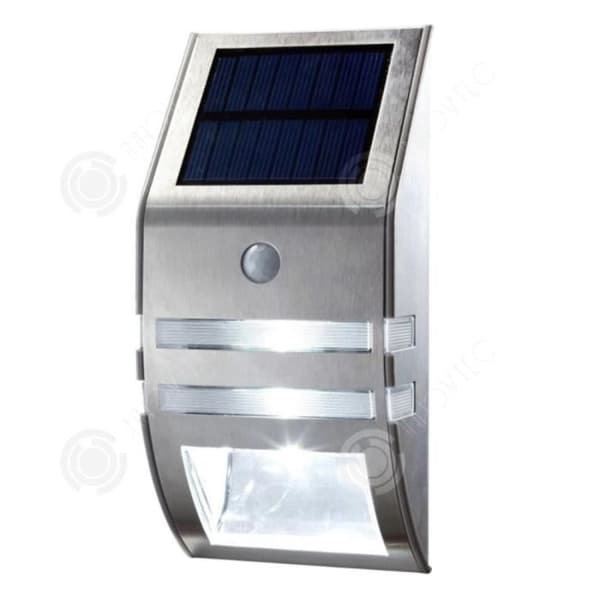 INN® Solar Vägglampa i rostfritt stål Människokroppssensor LED Korridor Light High Lumino Solar Garden Light