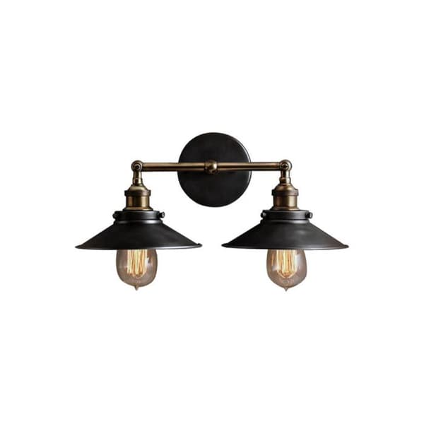 Vägglampa Dubbel EDM Vintage 60W E27