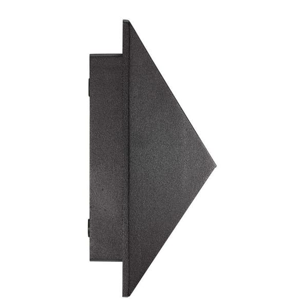 Väggapplikation Nordlux belysning Utomhus PONTIO 27 Vägglampa parallellkoppling möjlig Aluminium Svart H.19 - IP54