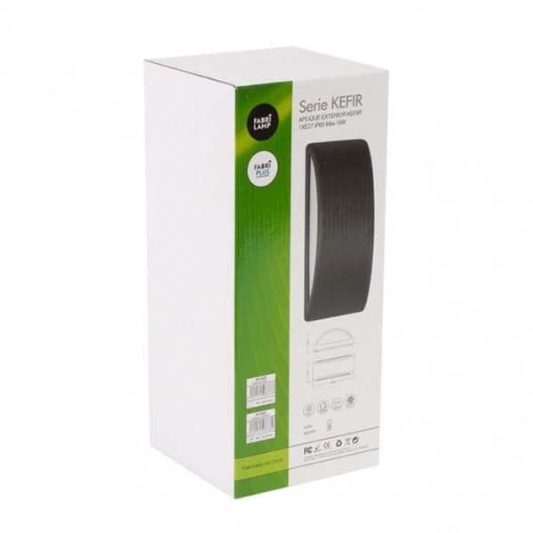 Vägglampa utomhus - FAB - KEFIR - Svart - Modern - IP65